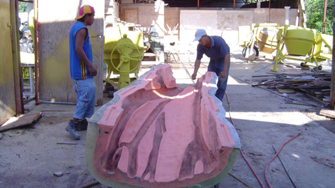 How To Create a Rebound™ 25 Mold to Cast a GFRC Banyan Tree