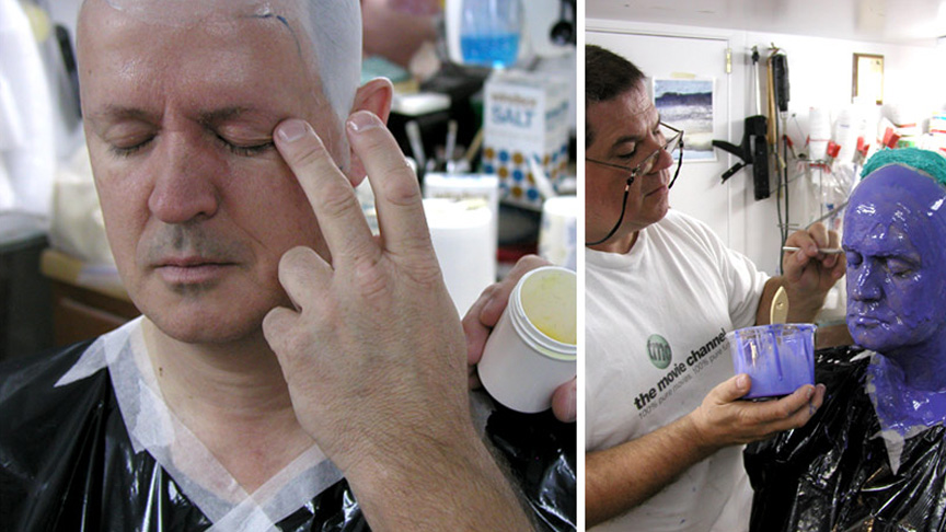 Making A Full Head Lifecasting Using Body Double Silicone Rubber