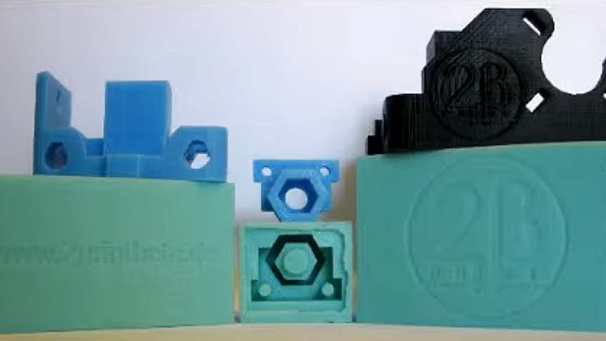RepRap 3D Printer Parts Made with Smooth-Cast® ONYX™