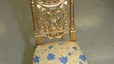 How To Turn an Antique Chair from Trash Into Treasure