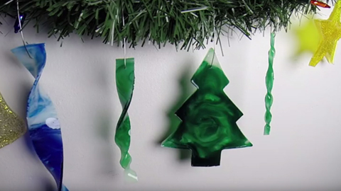 Christmas Ornaments Tutorial Using Casting Resin