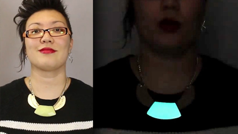 How To Make a Glow In The Dark Resin Jewelry Necklace