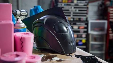 Tested Presents ‑ How To Slush Cast a Prop Helmet