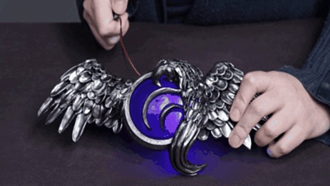 Molding and Casting a Cosplay Cloak Brooch
