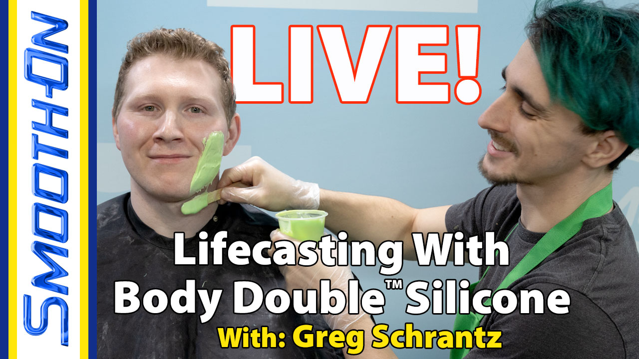 Lifecasting LIVE Head Mold with Body Double SILK