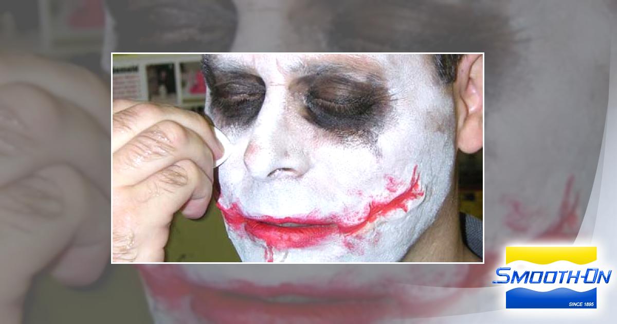 How To Make a Joker Style Silicone Scar Appliances