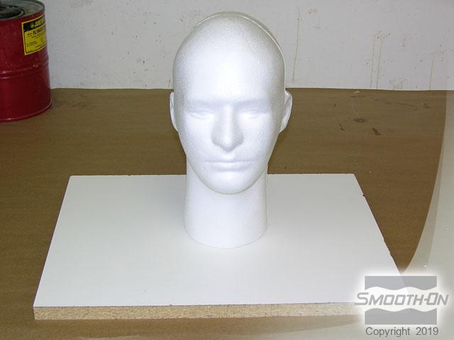 Styrofoam Head for Mask Making