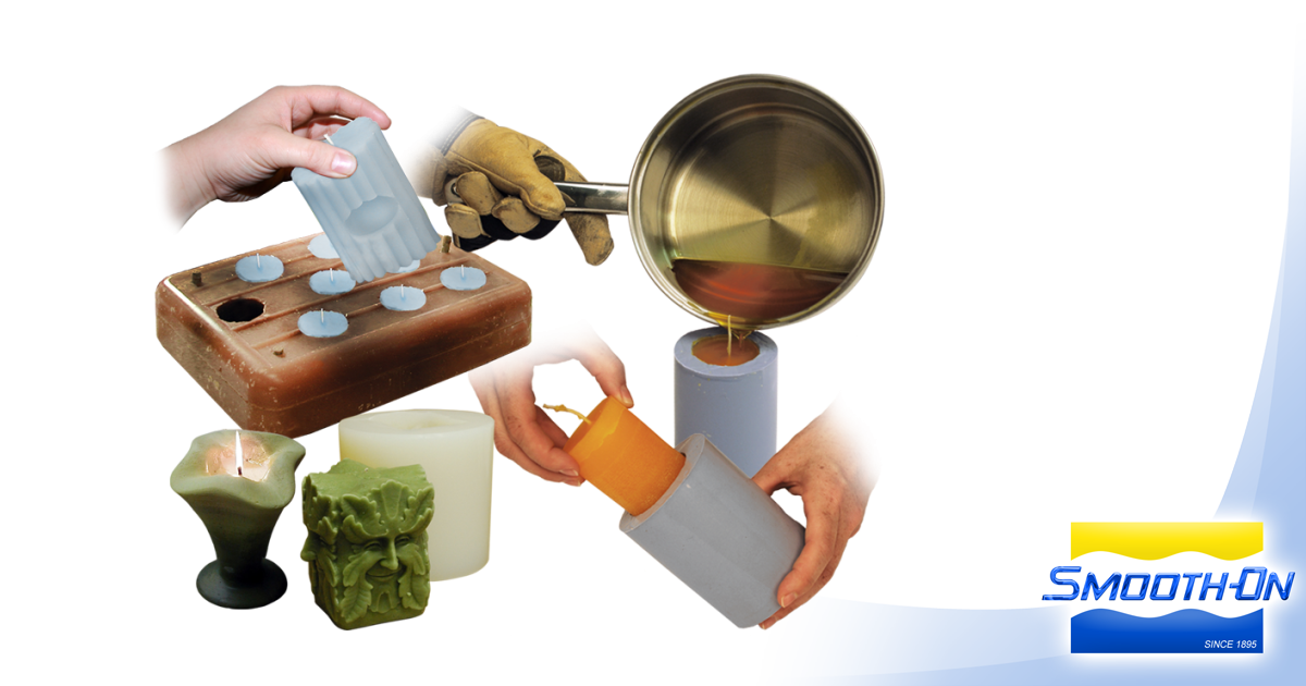 Candle Making with SmoothOn Materials