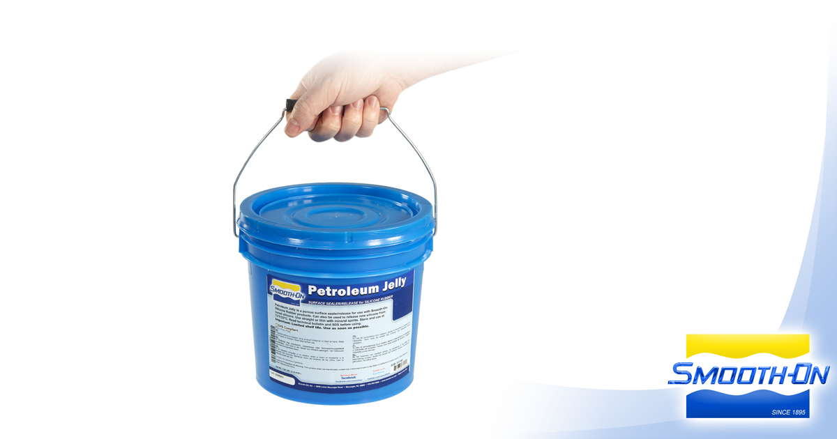 Petroleum Jelly, Surface Sealer/Release for Silicone Rubber SmoothOn