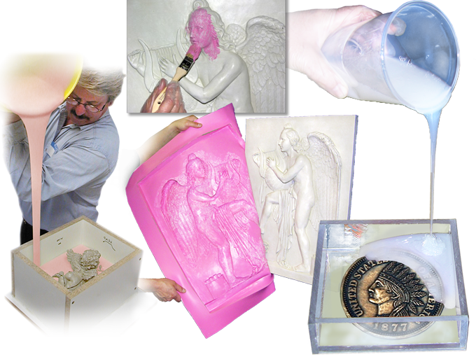 Rubber Molds, RTV and Silicone Molds for Spin Casting