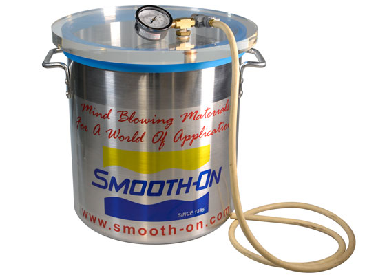 Pro 5 Gallon Steel Vacuum Degassing Chamber Silicone Kit w/3 CFM Pump Hose 