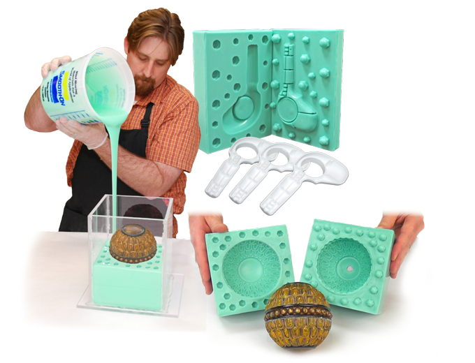 Smooth-On Mold Making & Casting Pourable Starter Kit