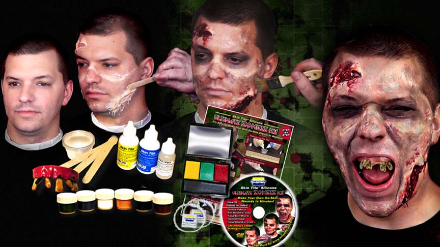 Skin Tite Silicone Ultimate ZOMBIE KIT!