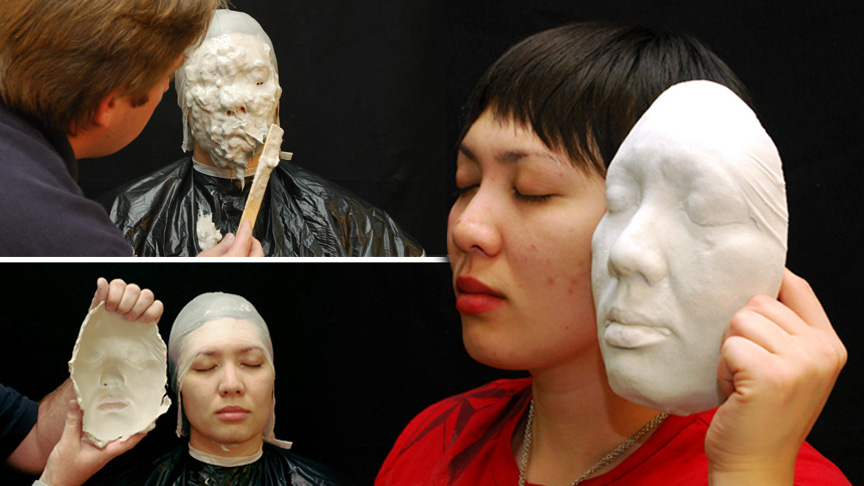 Molding a Face With Alja-Safe® Acrobat® Fiber Reinforced Alginate…