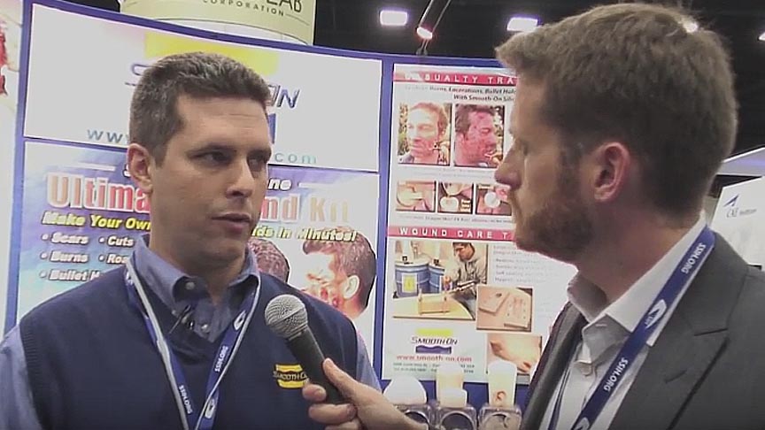 Video Interview - Smooth-On Materials In Medical Moulage Applications