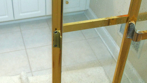 How To Replace a Brass Shower Door Handle