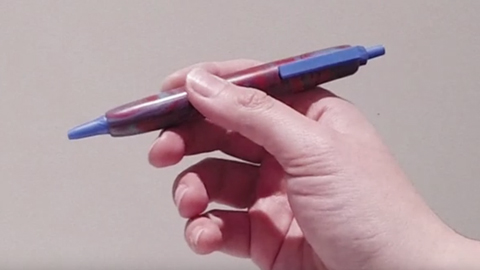 How To Make a Faux Marble Pen Using Epoxy Putty