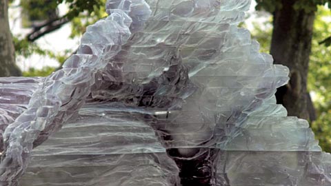 Crystal Clear™ Sculpture In Madison Square Park In New York City
