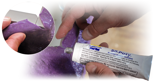 Silicone Adhesives, One and Two-Component Adhesives