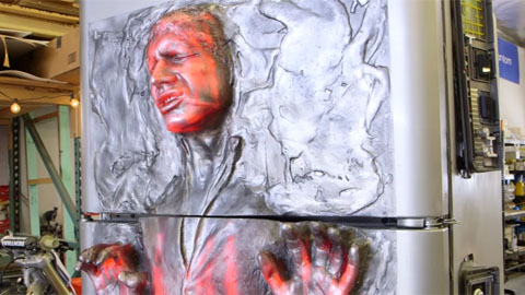 Star Wars Han Solo in Carbonite Refrigerator