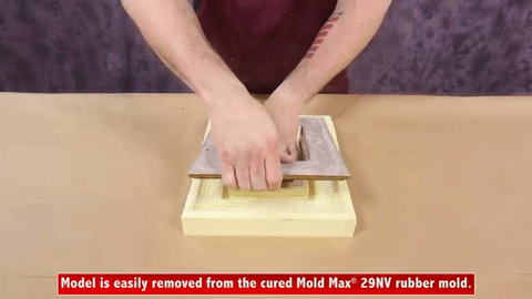 How To Recreate an Antique Frame using Mold Max™ 29NV No Vacuum Required Silicone