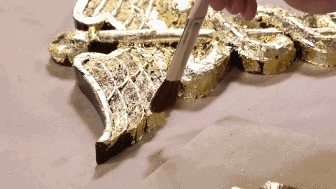How To Gold Leaf a Resin Casting