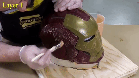 Cosplay Tutorial: Iron Man Helmet - Part 1: How To Make a Silicone Glove Mold