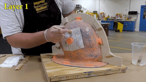 Cosplay Tutorial: Iron Man Helmet - Part 2: How To Make an Epoxy Support Shell and Hand Rotated Casting