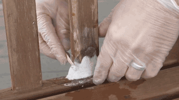 How To Repair a Wooden Chair Using Free Form™ AIR HT Epoxy Putty