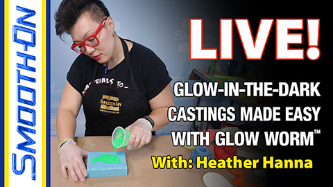 How To Use Glow Worm™ Powders With Resin, Rubber, Foam and More