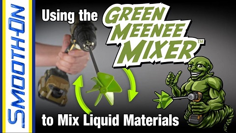 Green Meenee Helix Drill Mixer™ Product Information