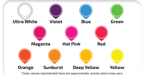 Fluorescent Colors