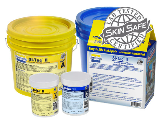 EpoxAcast™ 650 BLACK + HT Hardener vs. Si-Tac™ IIEpoxAcast™ 650 BLACK + HT Hardener